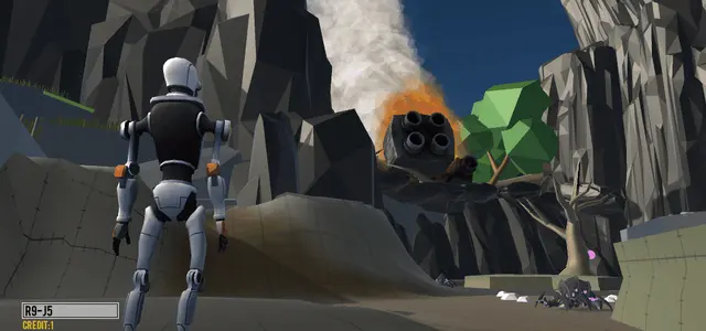 Star Wars-inspired level — view 2
